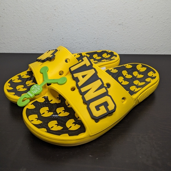 Wu-Tang x Crocs Slides Shoes - Picture 1 of 6